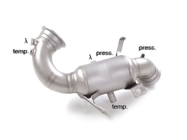 Downpipe Mercedes GLA 45S AMG H247 Metallkat 200cpsi | Ragazzon