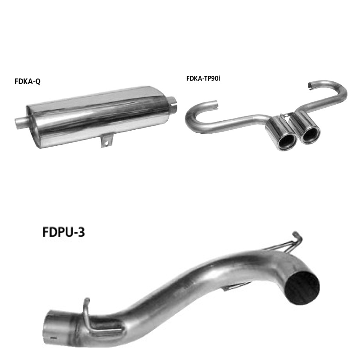 Bastuck Endschalldämpfer Central – Ford Puma Puma Querschalldämpfer