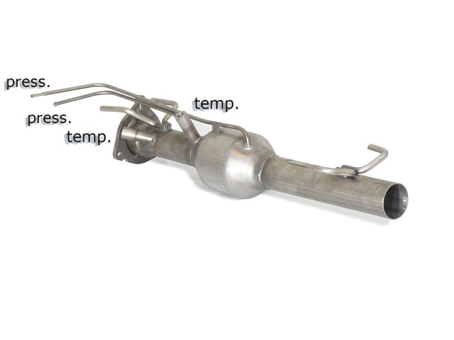 DPF-Ersatzrohr Fiat Ducato 2.3 MJT | Ragazzon