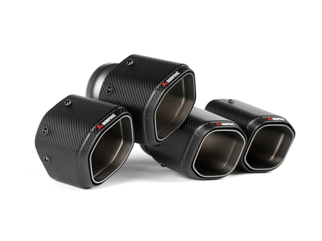 Akrapovic Carbon Endrohr Set sechseckig | BMW M5 G90 G99