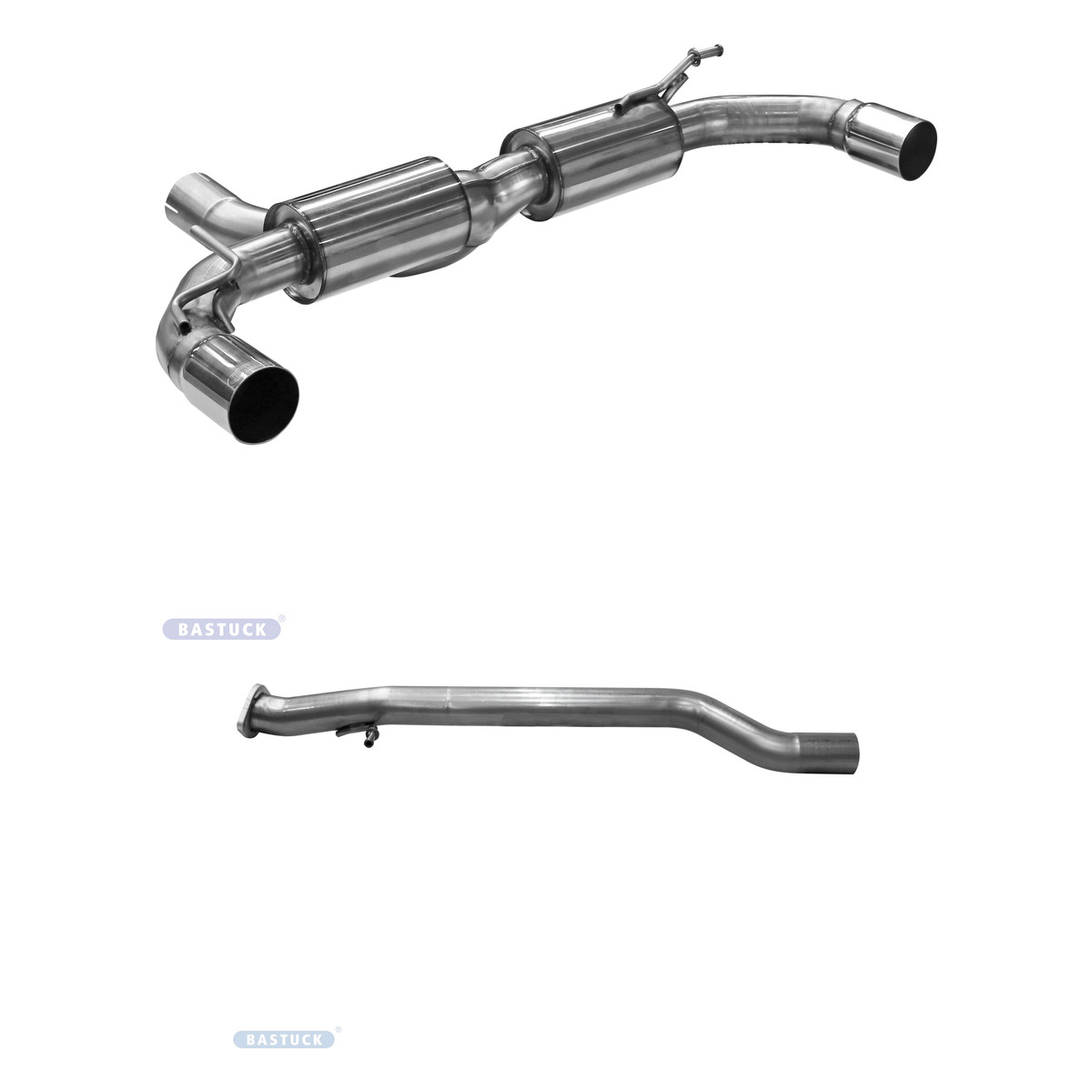 Bastuck Komplettanlage Twin – Toyota GR Yaris GR Yaris ab 2020 Motorsport Anlage