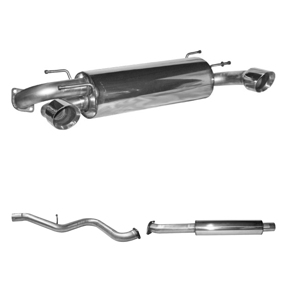 Bastuck Komplettanlage Twin – Subaru BRZ BRZ