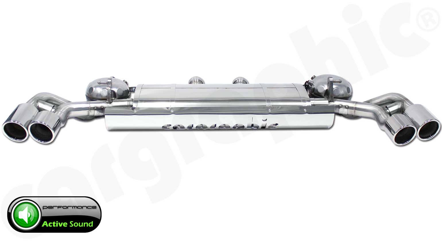 CARGRAPHIC Active Sound System für Porsche Cayenne 958.2 3,0 TDI