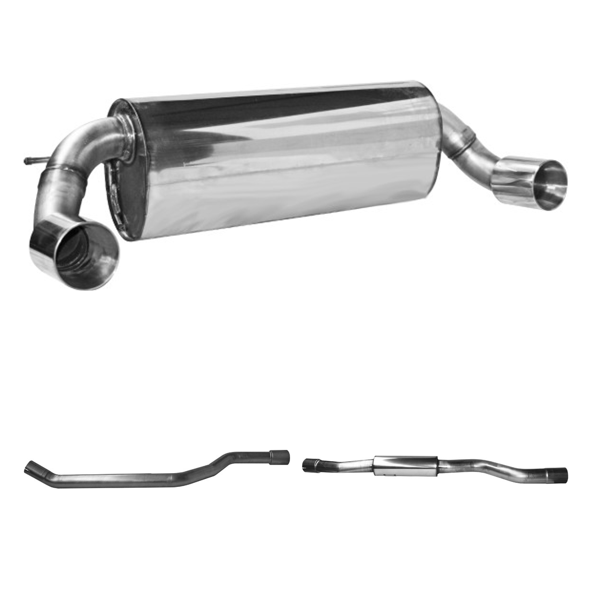 Bastuck Komplettanlage Twin – BMW 1er F20/F21 (inkl. M135i / M140i) 1er F20/F21 1.6l Turbo
