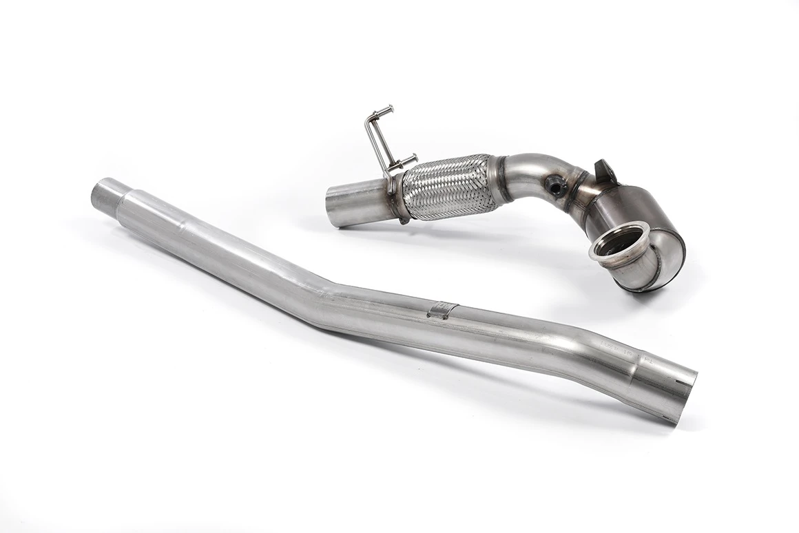 Milltek Sport Downpipe passend für Volkswagen Jetta Mk7 MQB GLI 2.0T & Seat Leon Cupra 280 & 290 & 300 & Golf Mk7 & 7.5 76,2mm