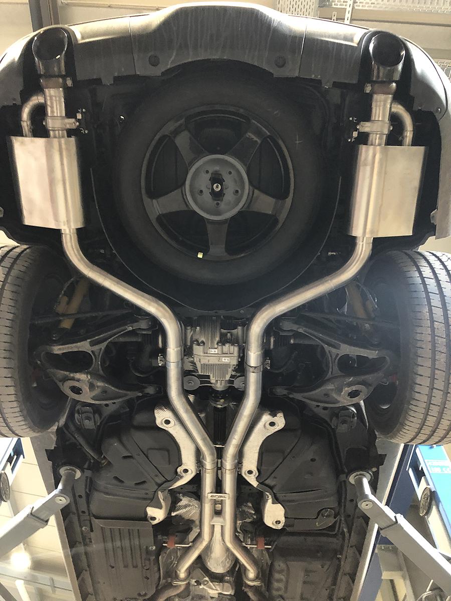 Grail Komplettanlage 3 Zoll Dodge Durango 5.7 R/T V8 (BJ. 2011+) ECE