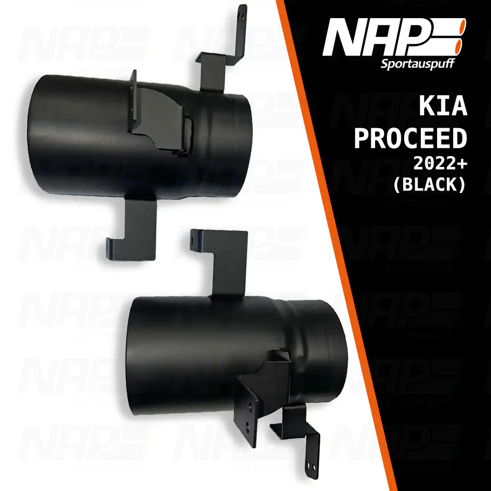 NAP Endrohr Set ⌀ 100 mm (4″) passend für Kia ProCeed