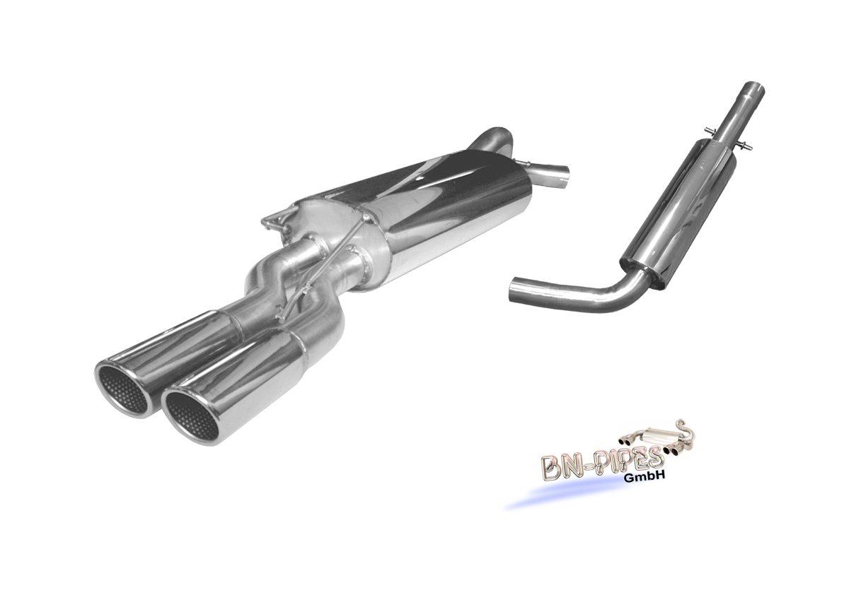 BN-Pipes Abgasanlage Sportauspuff VW Bora 1J Limousine Variant