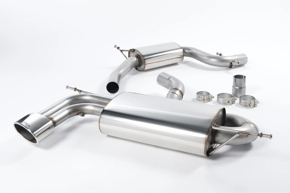 Milltek Sport Auspuffanlage passend für Seat Leon Cupra 1P 2.0 TFSI 240 PS resonated (gedämpft) - ovales Endrohr