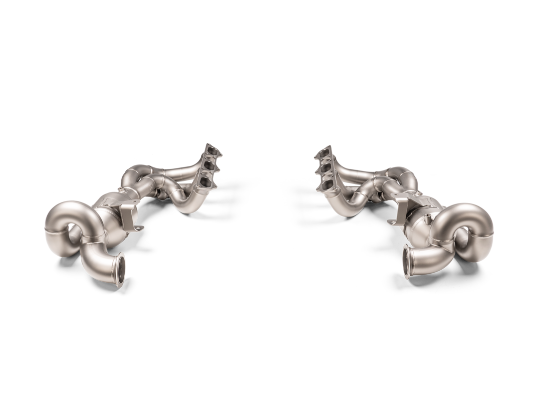 Akrapovic Evolution Header Set Titan | Porsche 911 GT3 992