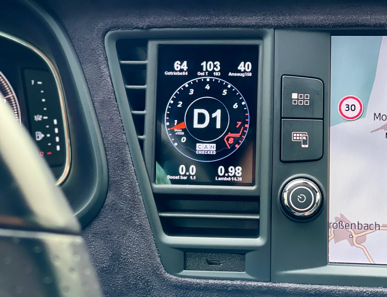 MFD28 Gen2 für Seat/Cupra Leon 5F LHD