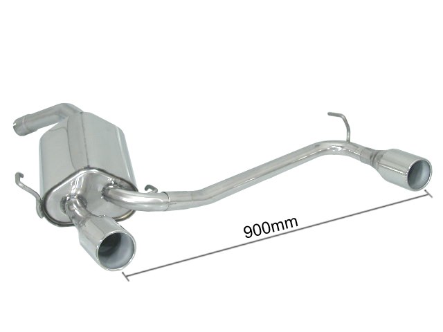 Sportauspuff Alfa Romeo GT 1.9 JTD 2x102mm ECE | Ragazzon