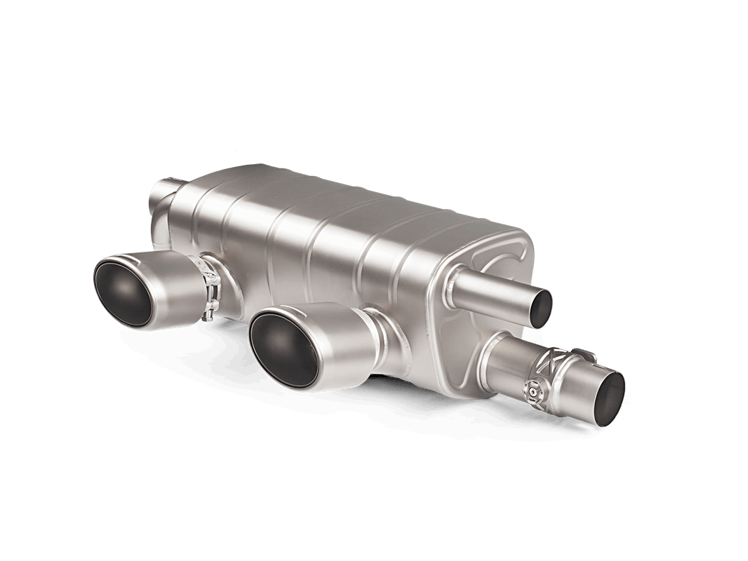 Akrapovic Slip-On Abgasanlage Titan | Porsche 911 Carrera 991.2 ohne OPF