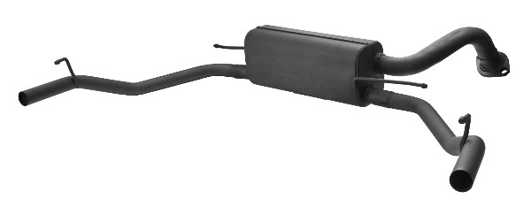 Ulter Sport Stahl Sportauspuff für Honda Civic VIII (2006-2011) Hatchback 2,0i Type-R 148 kW