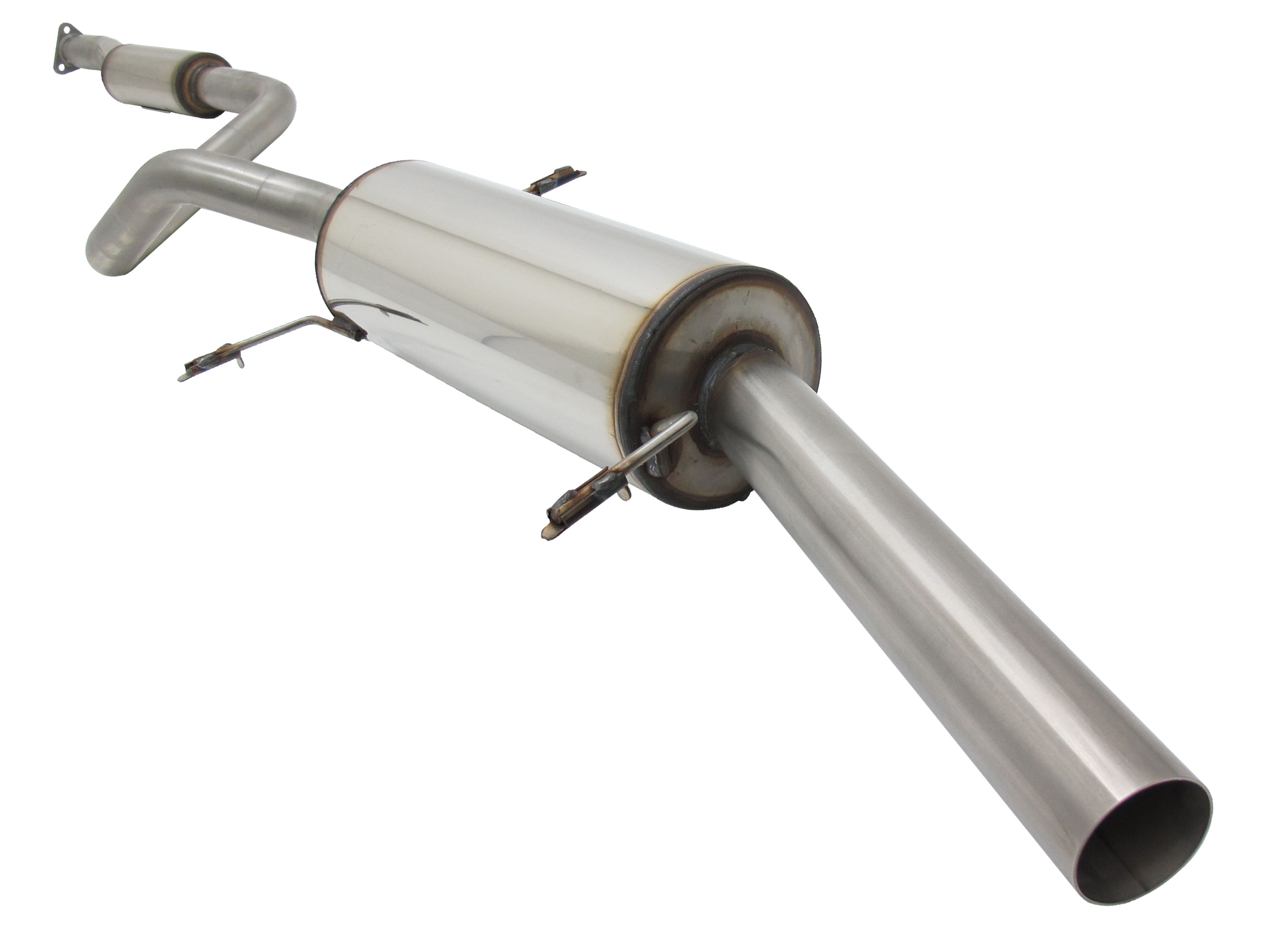 Novus Komplettanlage EG-Gutachten 1x60mm Endrohr scharf für VW Scirocco 2