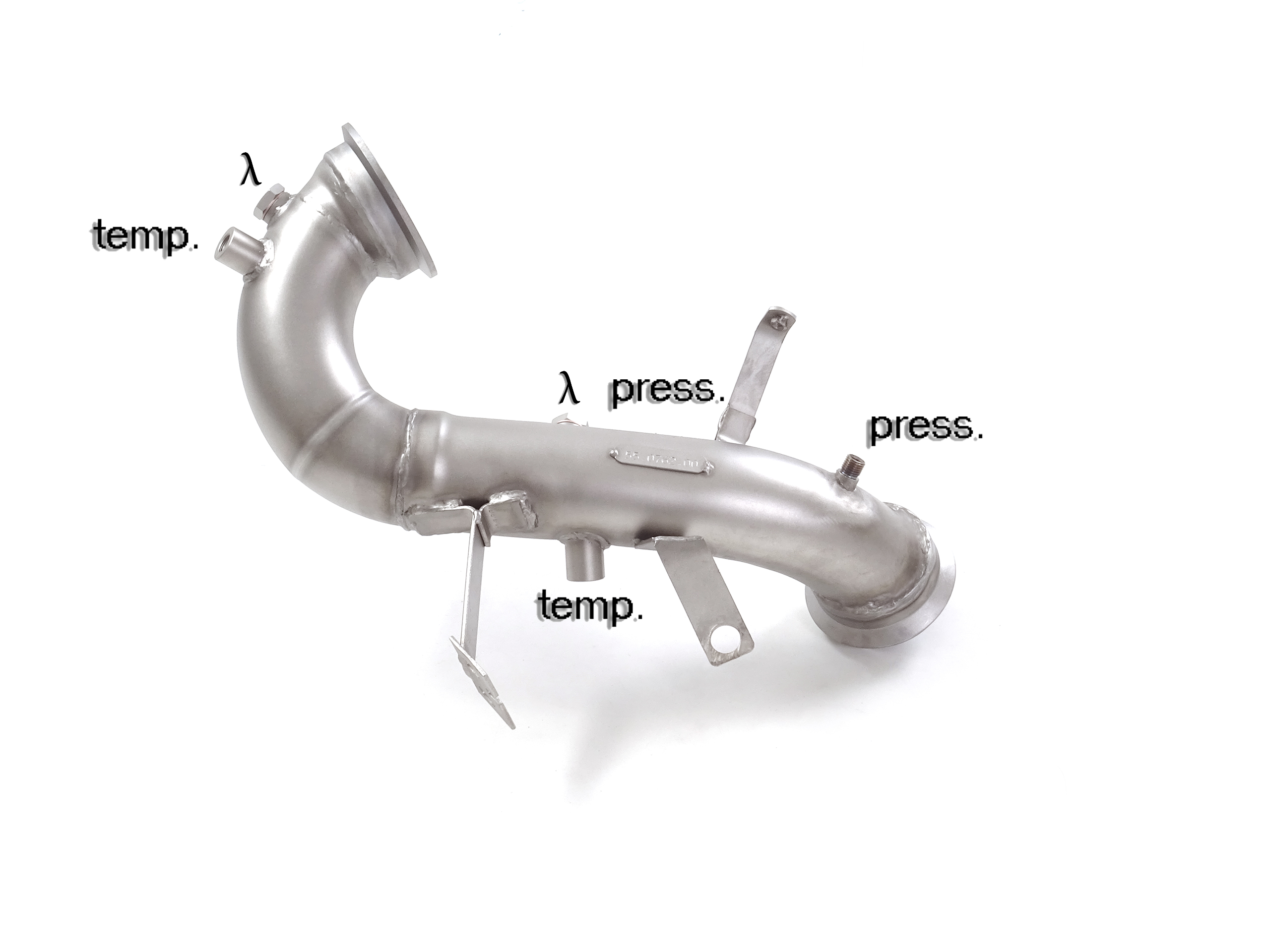 Downpipe + DPF-Ersatzrohr Set Mercedes GLA 45S AMG H247 | Ragazzon