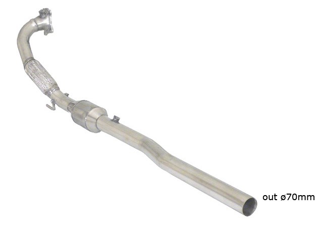 Downpipe VW Golf 6 GTI 2.0 TSI Metallkat 200cpsi | Ragazzon