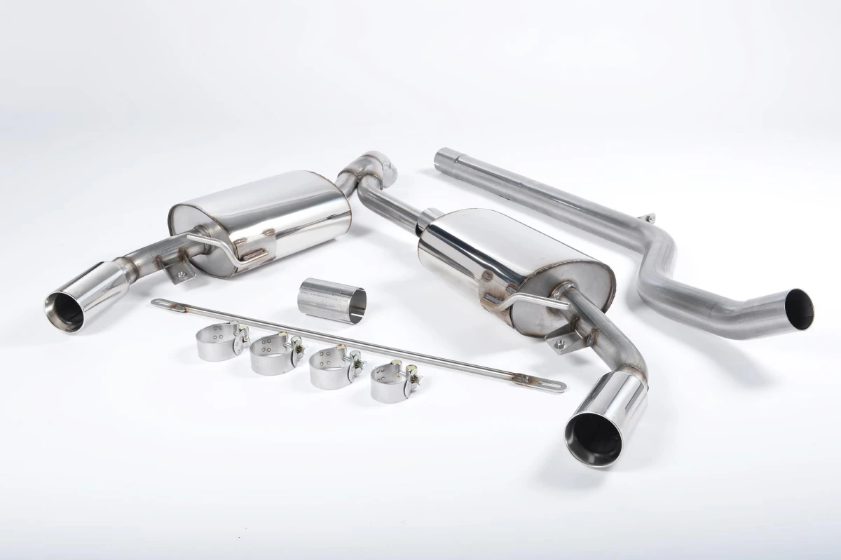 Milltek Sport Auspuffanlage passend für Renault Clio 197 2.0 16v - ungedämpft (non-resonated)