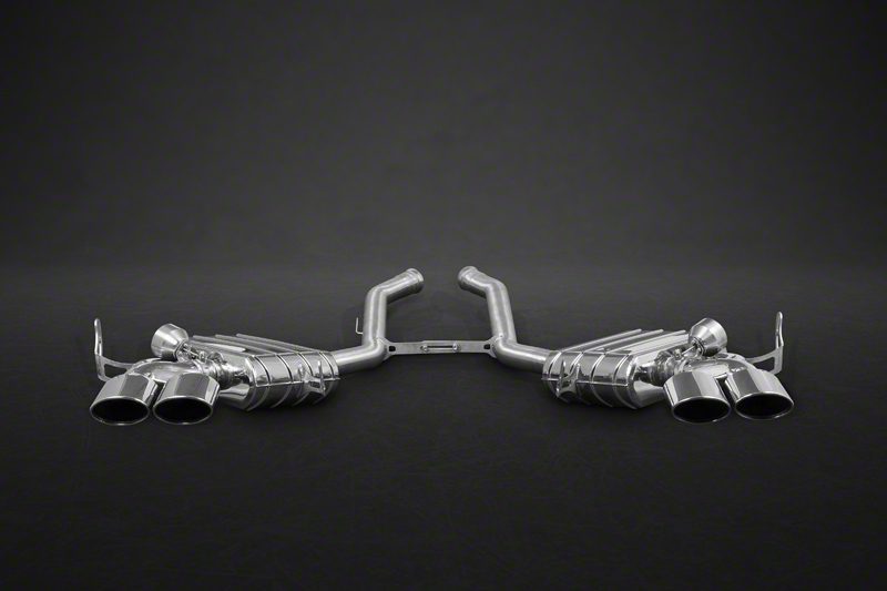 Capristo Klappenabgasanlage Mercedes-AMG ML 63 W164 – polierte Endrohre, ECE