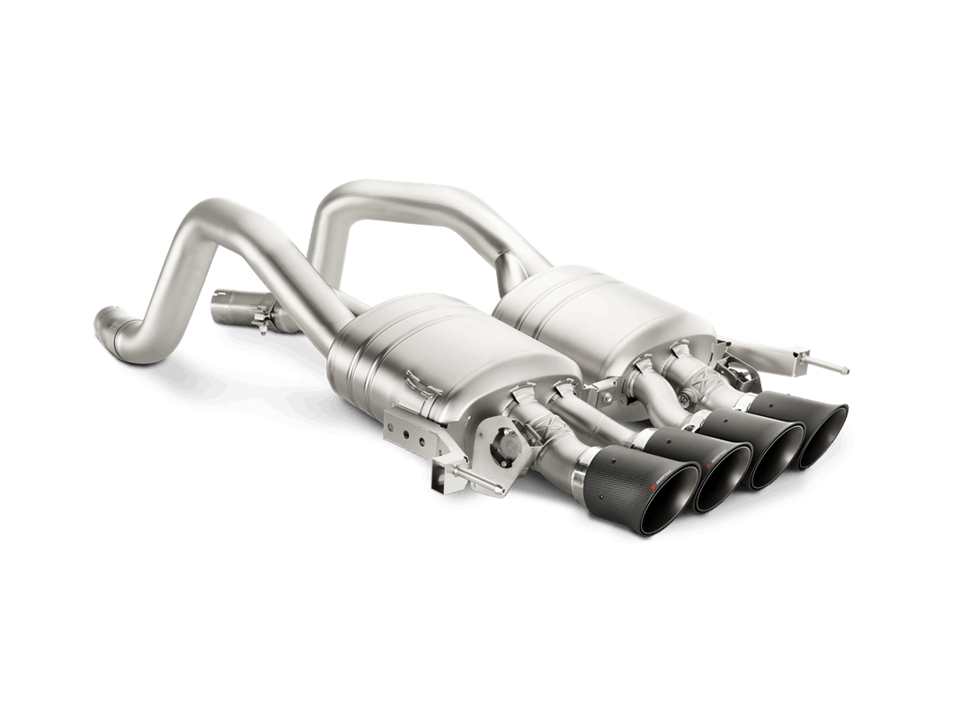 Akrapovic Racing Sportauspuff Slip-On Line Titan für Chevrolet Corvette Z06 C7