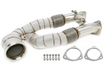 TA Technix Downpipe Audi 2.5 TFSI mit Hitzeschild und Kat
