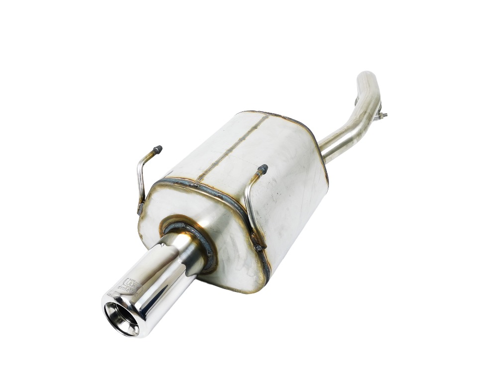 Ulter Sport Edelstahl EG Sportauspuff für Fiat Panda 100HP (2003-2012) Hatchback 1,4i 74 kW