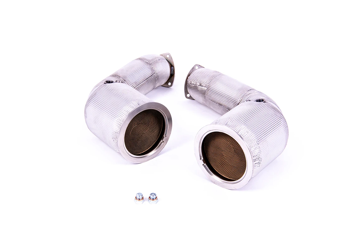 Milltek Sport Downpipe passend für Audi RSQ8 4.0 V8 Bi-Turbo & SQ7 4.0 V8 Bi-Turbo 76,2mm