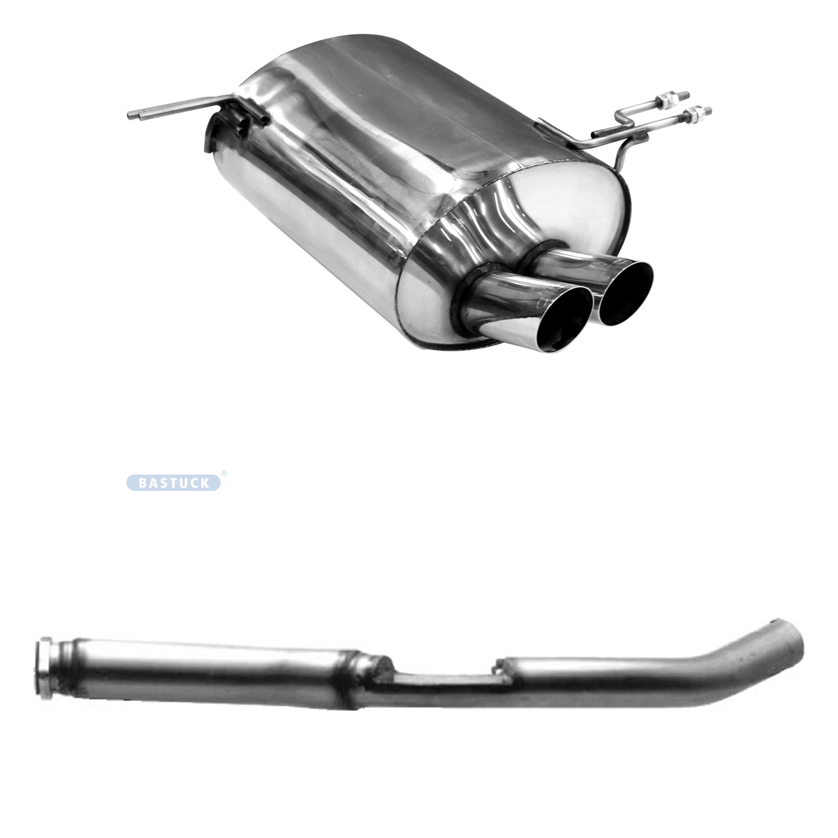 Bastuck Komplettanlage – BMW Z3 Z3 Roadster / Coupé 2,8l bis Bj. 08/98