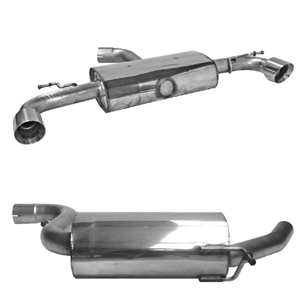 Bastuck Komplettanlage Twin – Volkswagen Golf 6 Golf 6 GTI