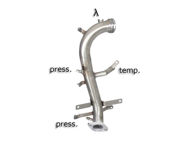 Downpipe + DPF-Ersatzrohr Set Alfa Romeo 159 2.0 JTDm | Ragazzon