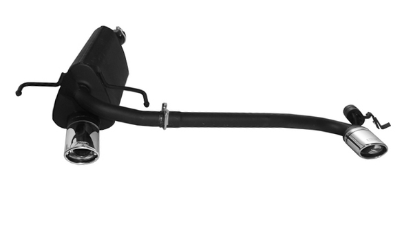 Ulter Sport Stahl EG Sportauspuff für Opel Astra H (2004-2009) Hatchback 5D 1,6i 77 kW