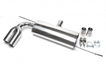 TA Technix Sportauspuff Audi A3 8P / VW Golf V 1K – 2x76 mm, EG