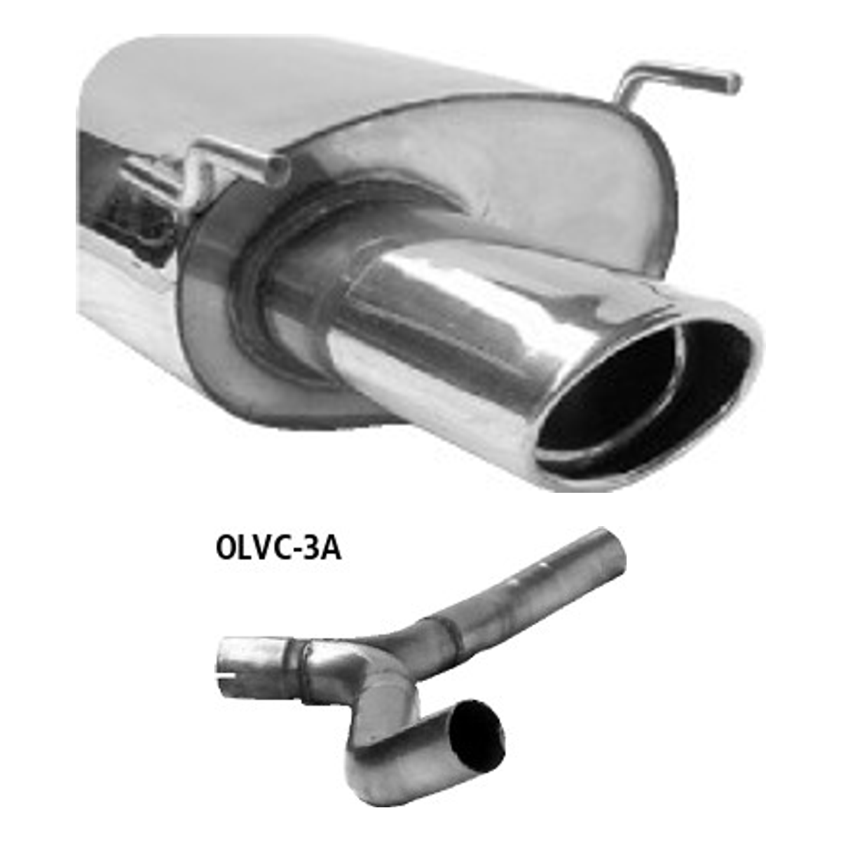 Bastuck Endschalldämpfer Twin – Opel Vectra C Vectra C OPC Limousine