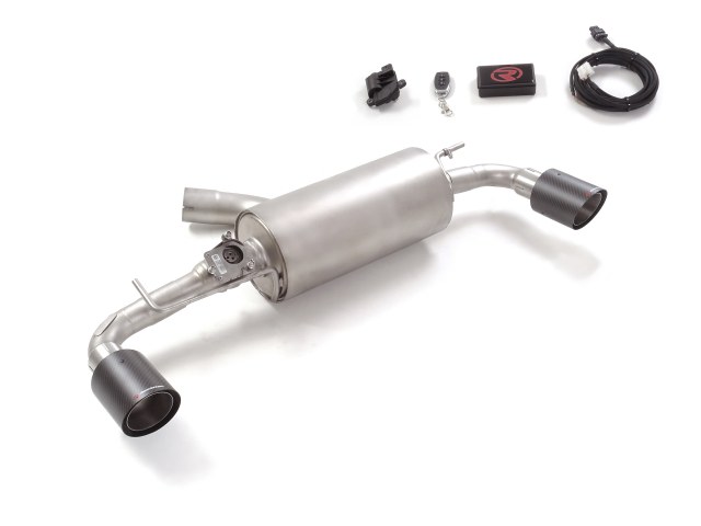 Sportauspuff Toyota Yaris GR-Four 1.6 100mm mit Klappe | Ragazzon