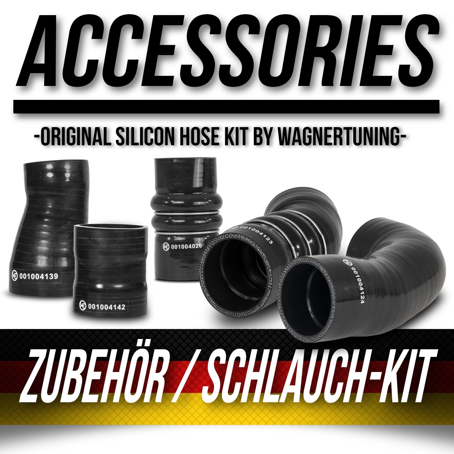 Silikonschlauch Kit (Alu) für : VAG 2,0TFSI / TSI