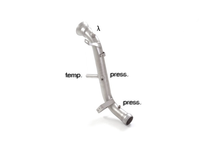Downpipe + DPF-Ersatzrohr Set Mercedes C220 CDI W204 | Ragazzon