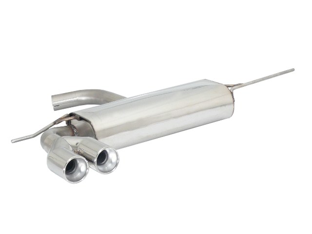 Sportauspuff VW Golf 6 1.4 TSI 2x80mm rund ECE | Ragazzon