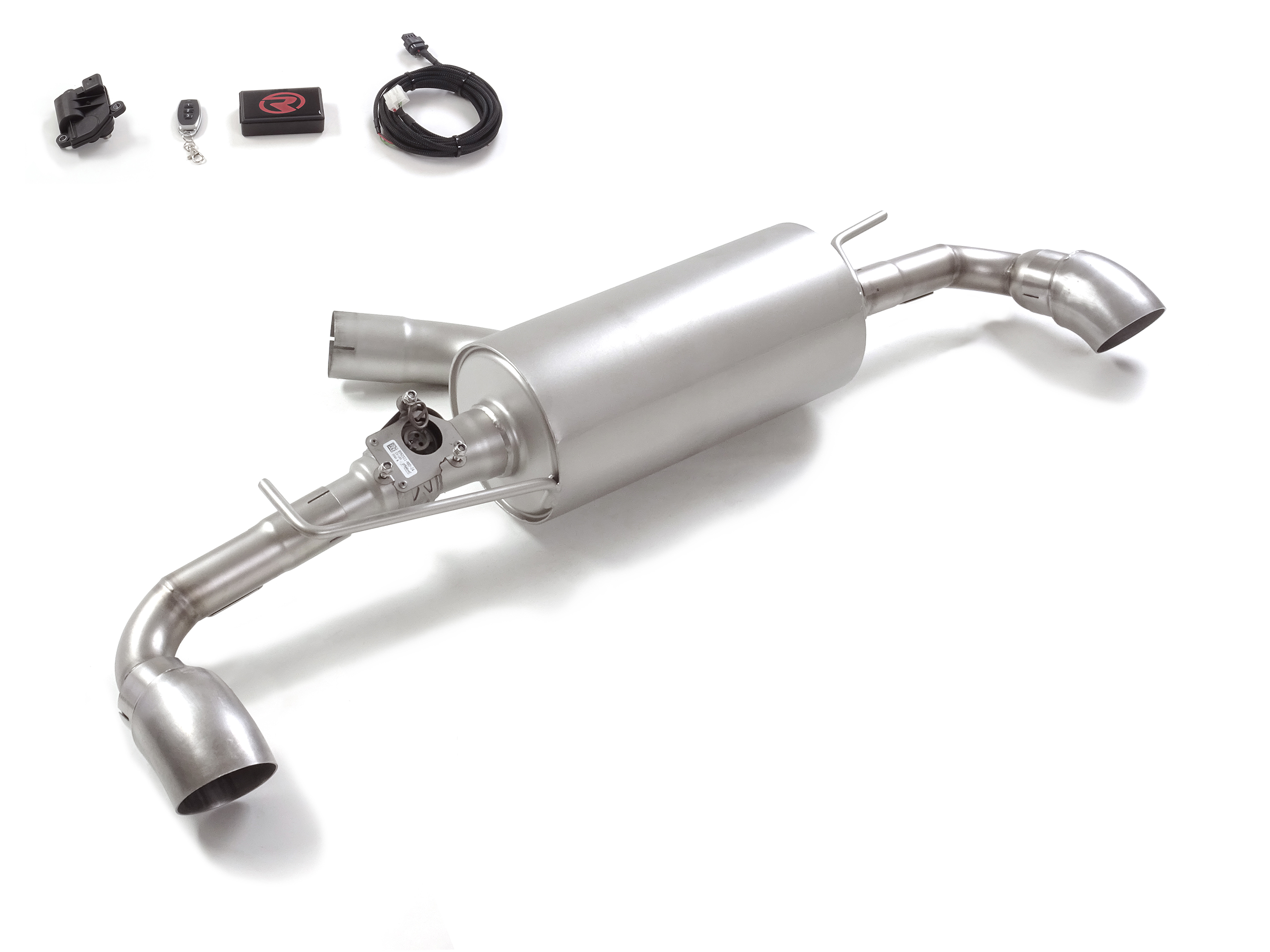 Sportauspuff Toyota Yaris GR-Four mit Klappe 90mm | Ragazzon