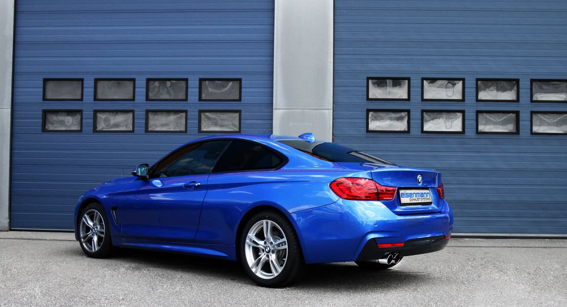 Eisenmann Endschalldämpfer für BMW F30 320i inkl. xDrive EG-Genehmigung