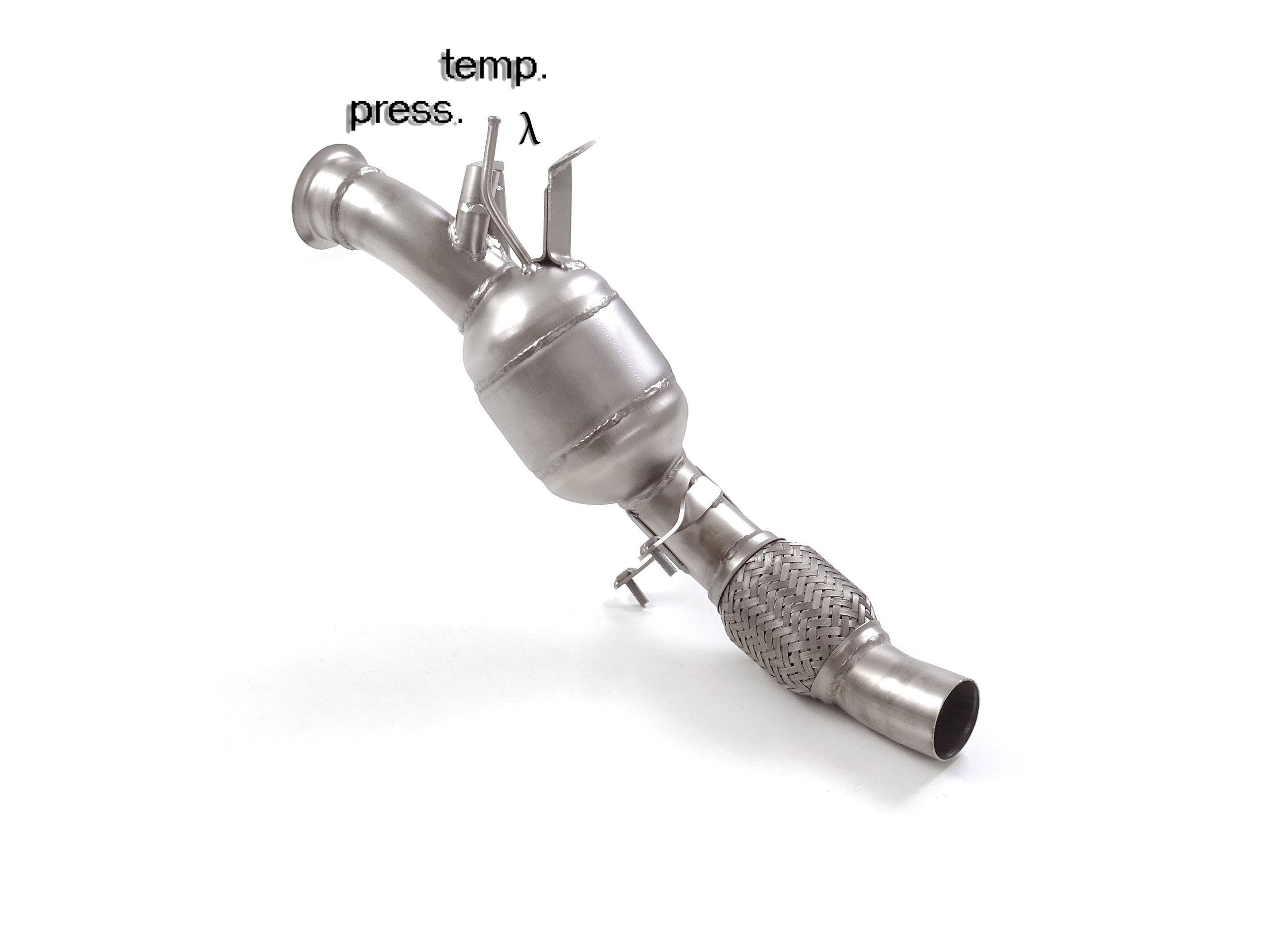 Downpipe + DPF-Ersatzrohr Set BMW 320d E90 | Ragazzon