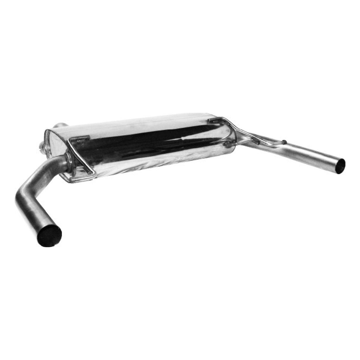 Bastuck Endschalldämpfer Twin – Renault Clio 3 Clio 3 RS incl. Facelift