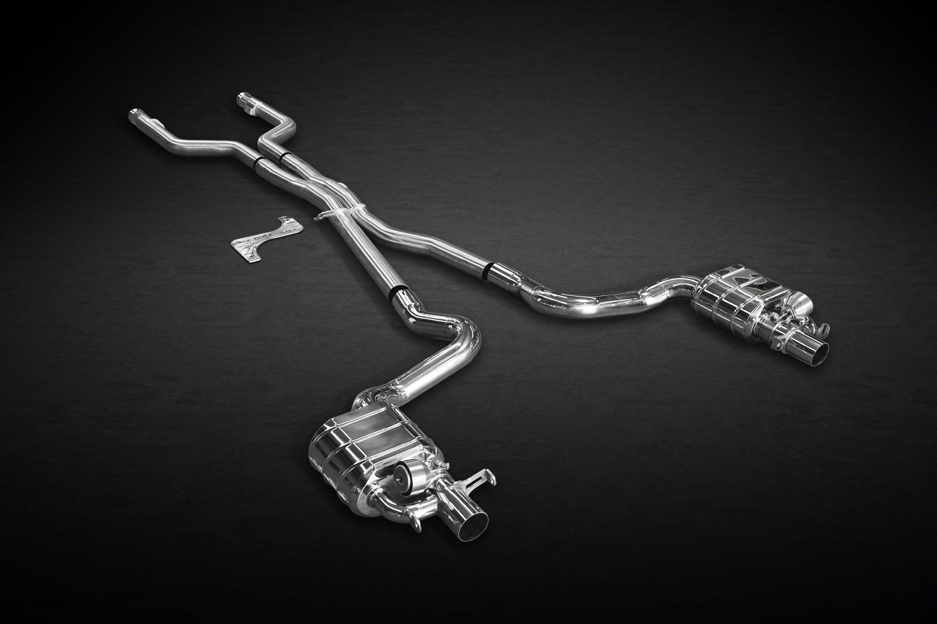 Capristo Klappenauspuff Mercedes-AMG C63 4.0 V8 CES-3 ECE