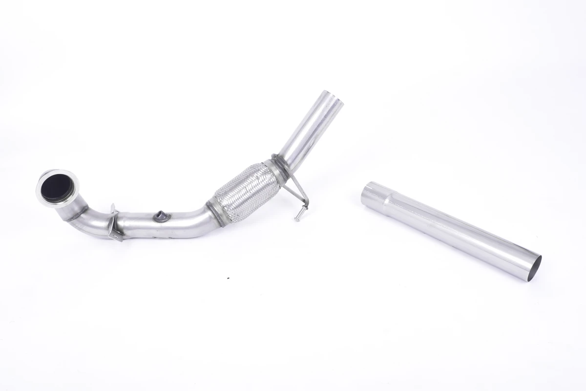 Milltek Sport Downpipe (ohne Kat) passend für Seat Ibiza Cupra 1.8 TFSI 6P & VW Polo GTI 1.8 TSI 70mm