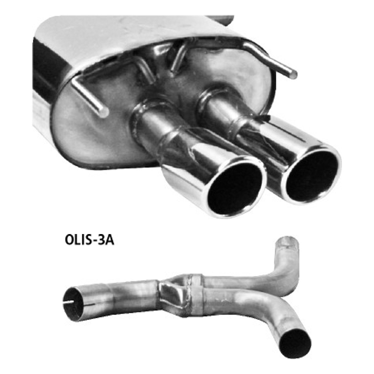 Bastuck Endschalldämpfer Quattro – Opel Insignia A Insignia Limousine 2WD Benziner ESD LH+RH