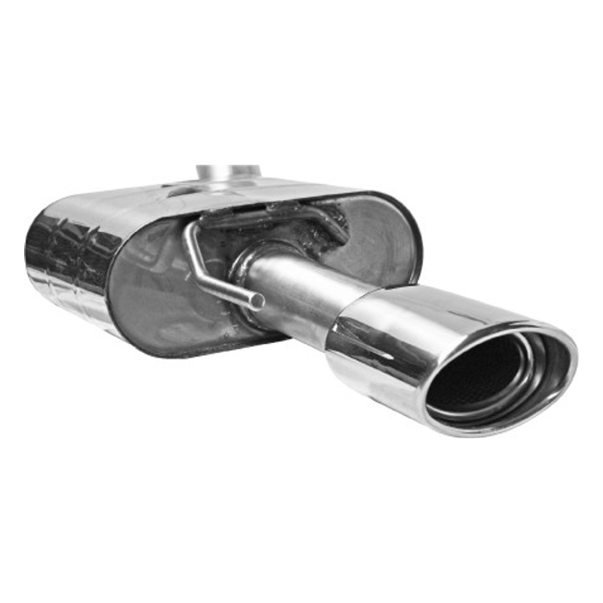 Bastuck Endschalldämpfer Single – Opel Astra J Astra J Sports Tourer Turbo