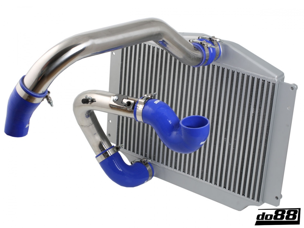 do88 BigPack Ladeluftkühler Druckrohr Edelstahl Volvo S70 V70 C70