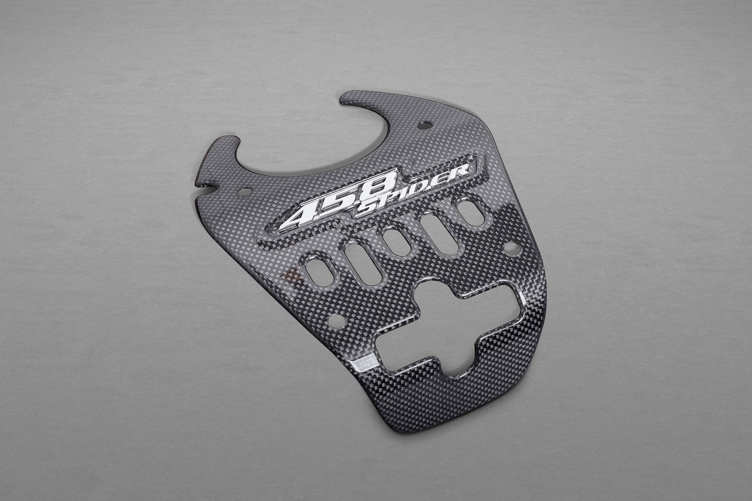 Capristo Carbon Schlossabdeckung Motorraum Ferrari 458 mattlackiert