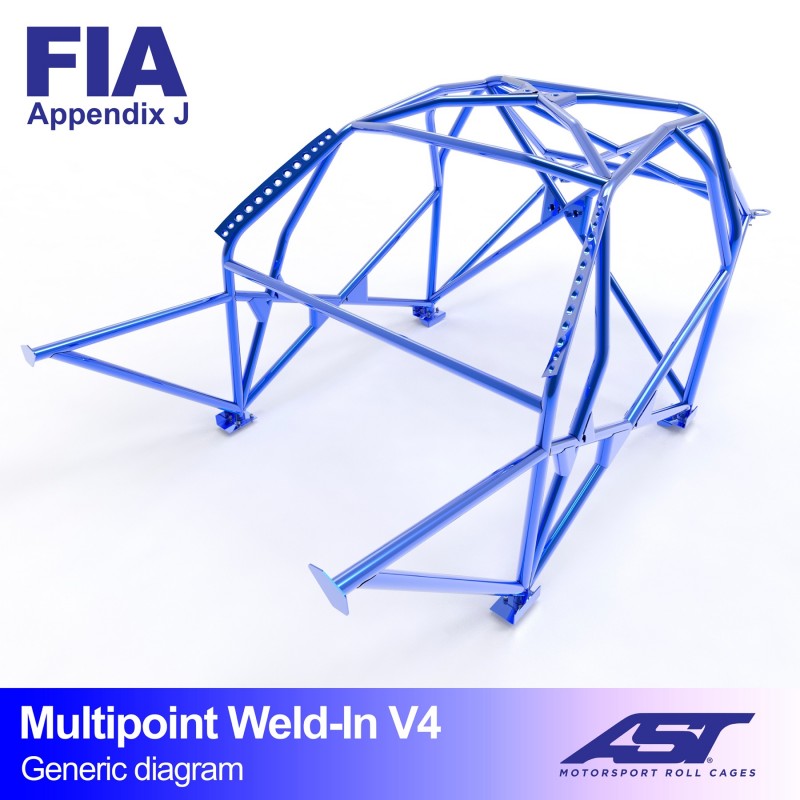 Kafig  HONDA Civic (EP) 3-door Hatchback MULTIPOINT WELD IN V4