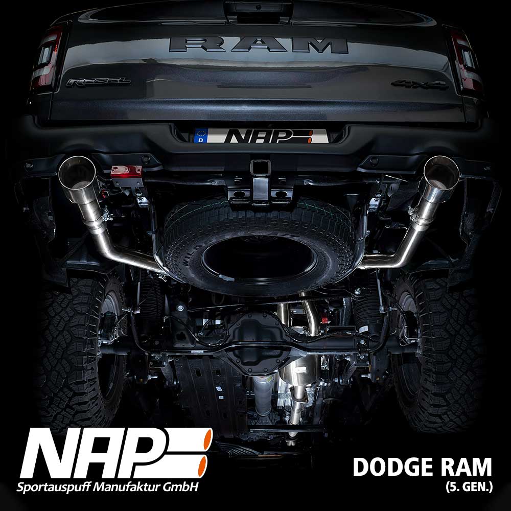 NAP Sportauspuff passend für RAM 1500 DT (5. Gen)