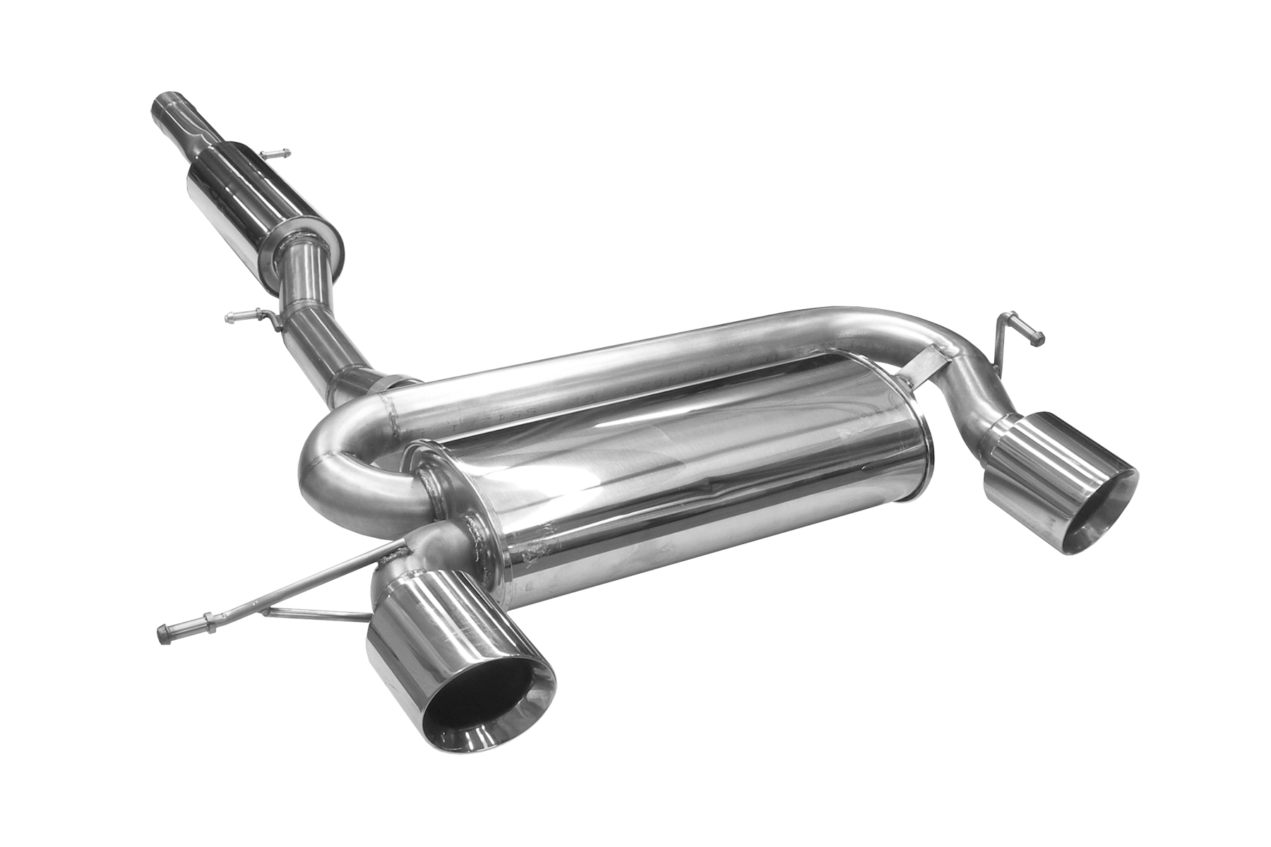 BN-Pipes Sportauspuff Audi TT 8N Quattro Edelstahl EG-Gutachten